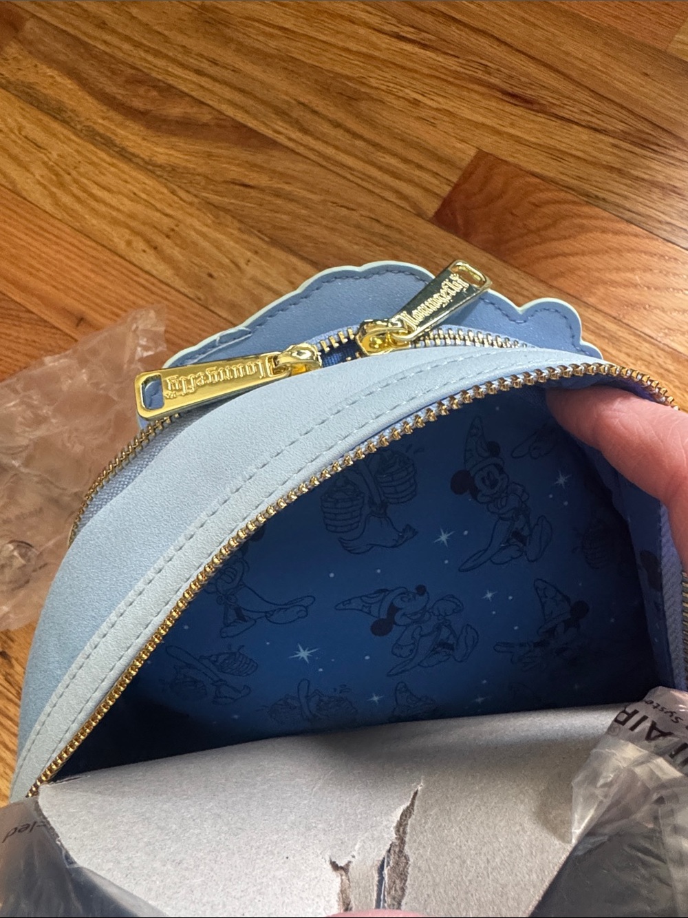 NWT Loungefly Disney Fantasia Light Up Mini Backpack - Picture 16 of 16